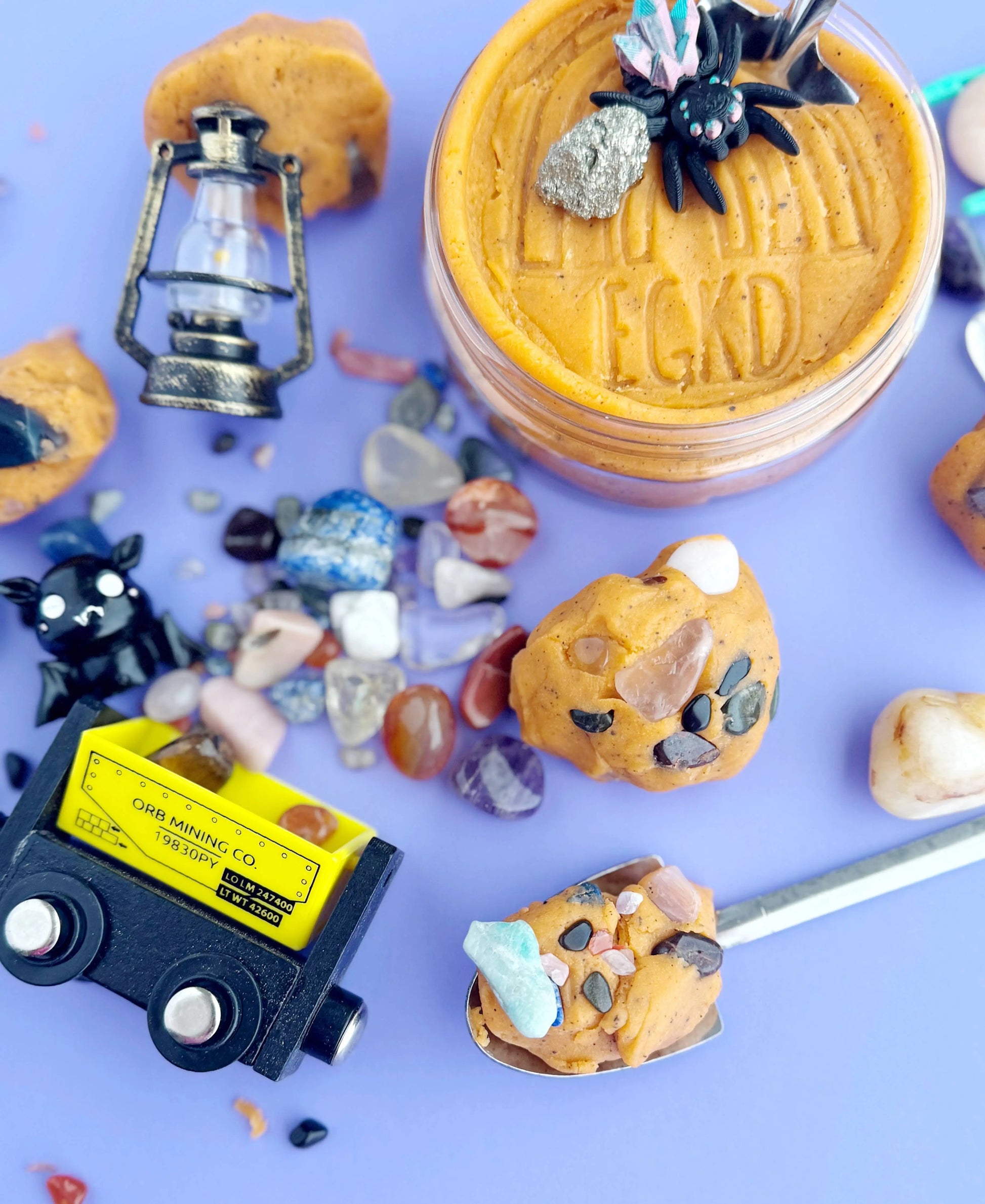 Crystal Mine KidDough Play Kit Earth Grown KidDoughs (KidDoughs by EGKD)