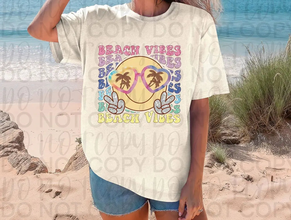 Beach Vibes Retro Smiley - Branded By Barta