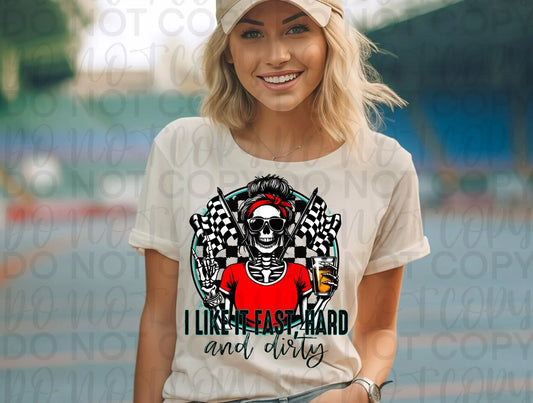 I like it fast hard and dirty - Branded By Barta