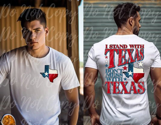 I Stand With Texas - Branded By Barta