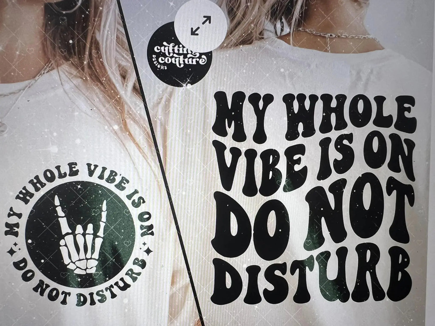 My Whole Vibe Is On Do Not Disturb - Branded By Barta