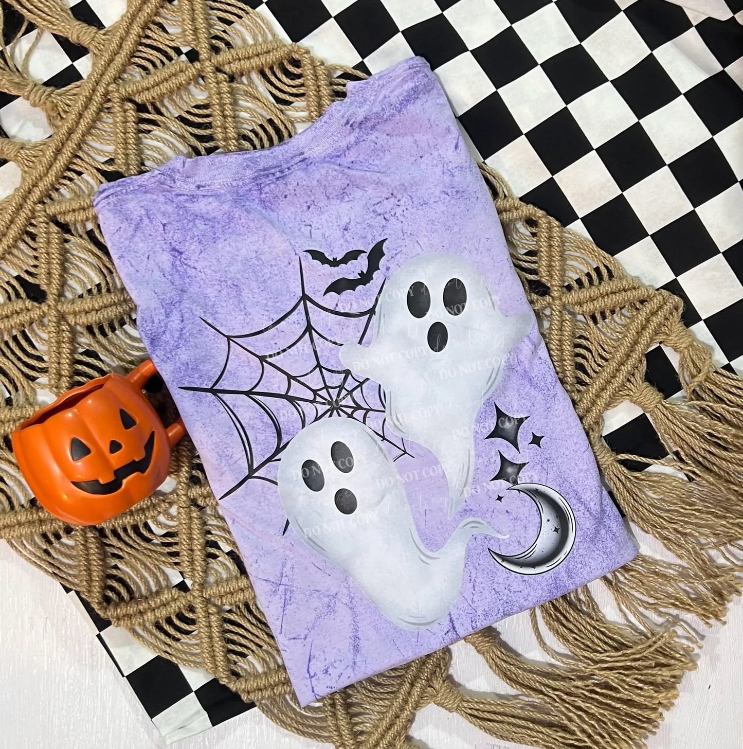 Spooky ghost with web - Branded By Barta