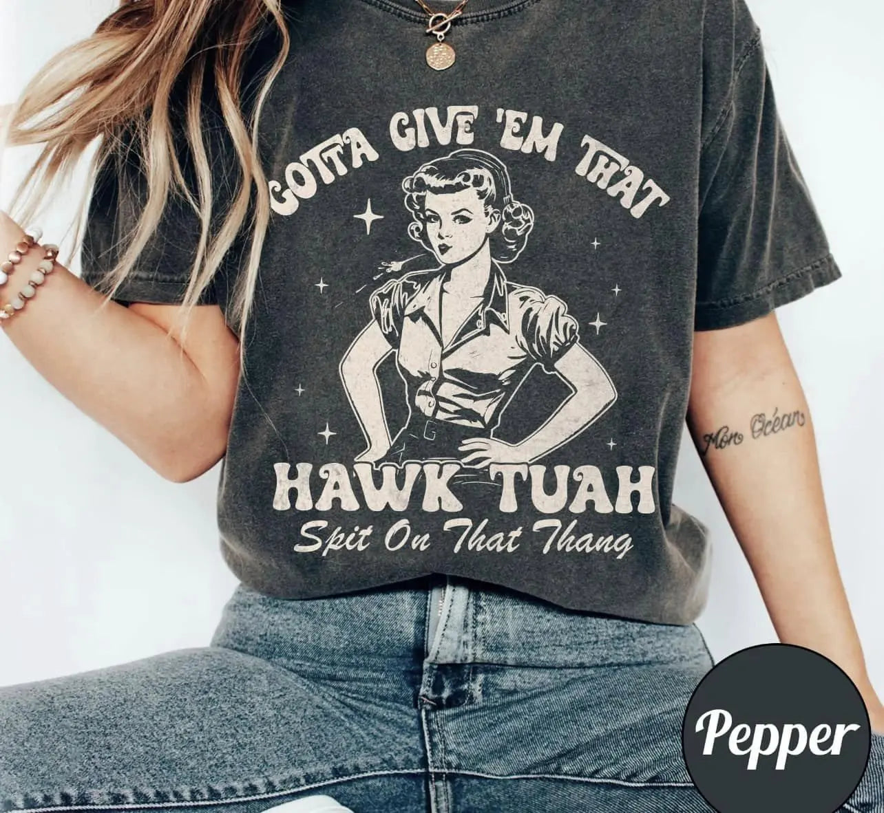 Hawk Tuah girl - Branded By Barta
