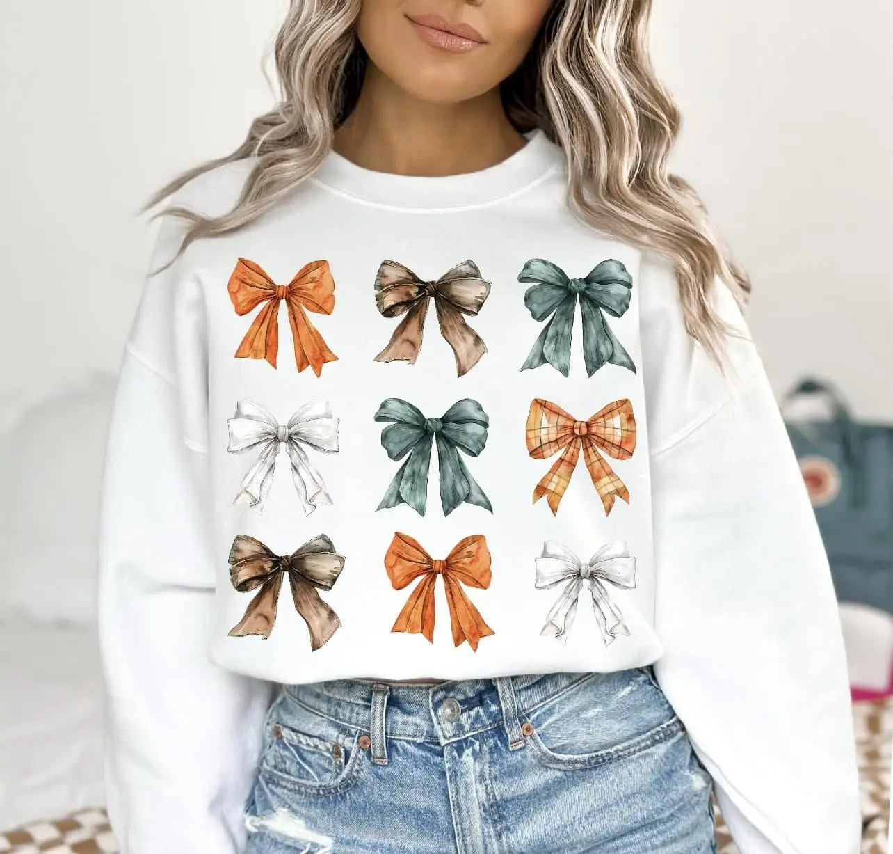 Fall collage bows - Branded By Barta