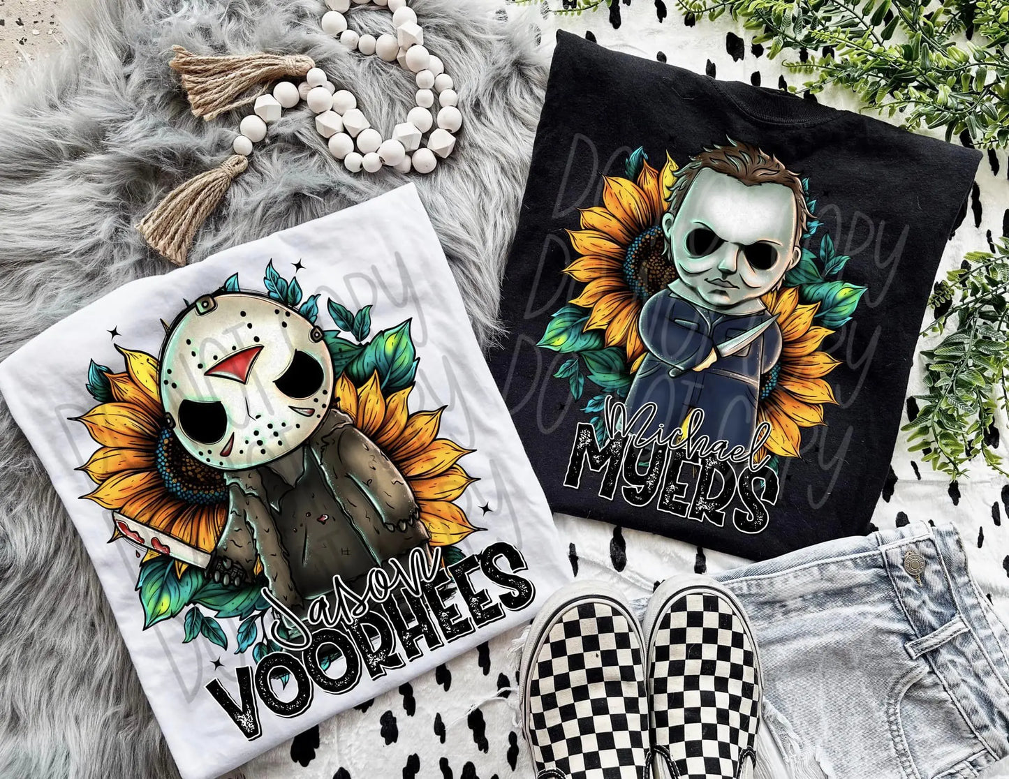 Myers sunflower halloween - Branded By Barta