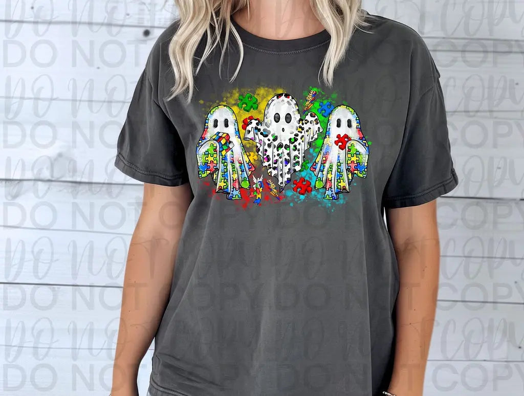 Autism Ghosts - Branded By Barta