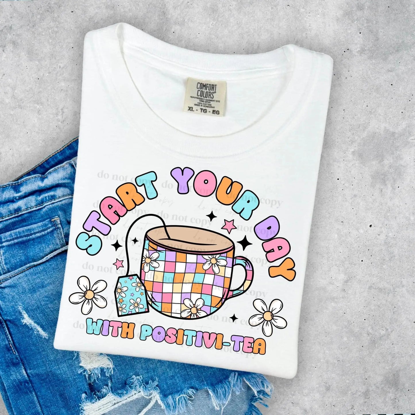 Start your day with positivi-tea - Branded By Barta