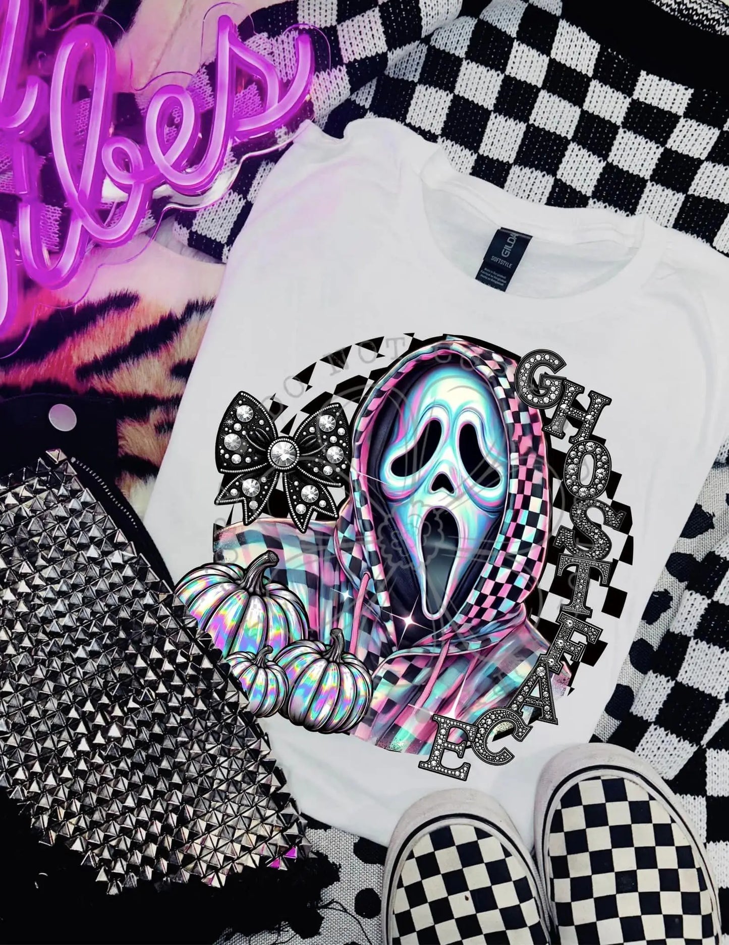 Ghostface metalic halloween - Branded By Barta