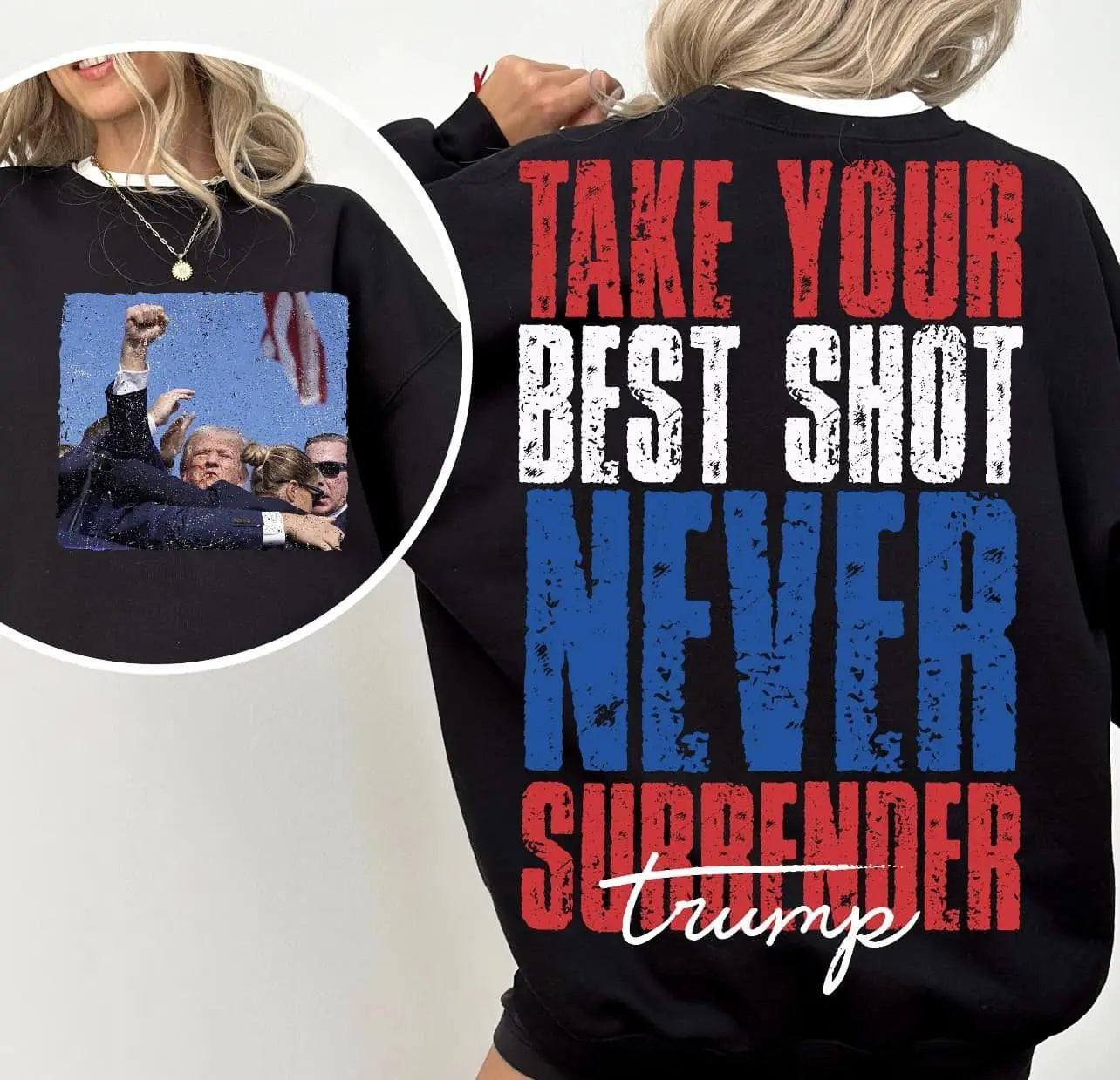 Trump take your best shot - Branded By Barta