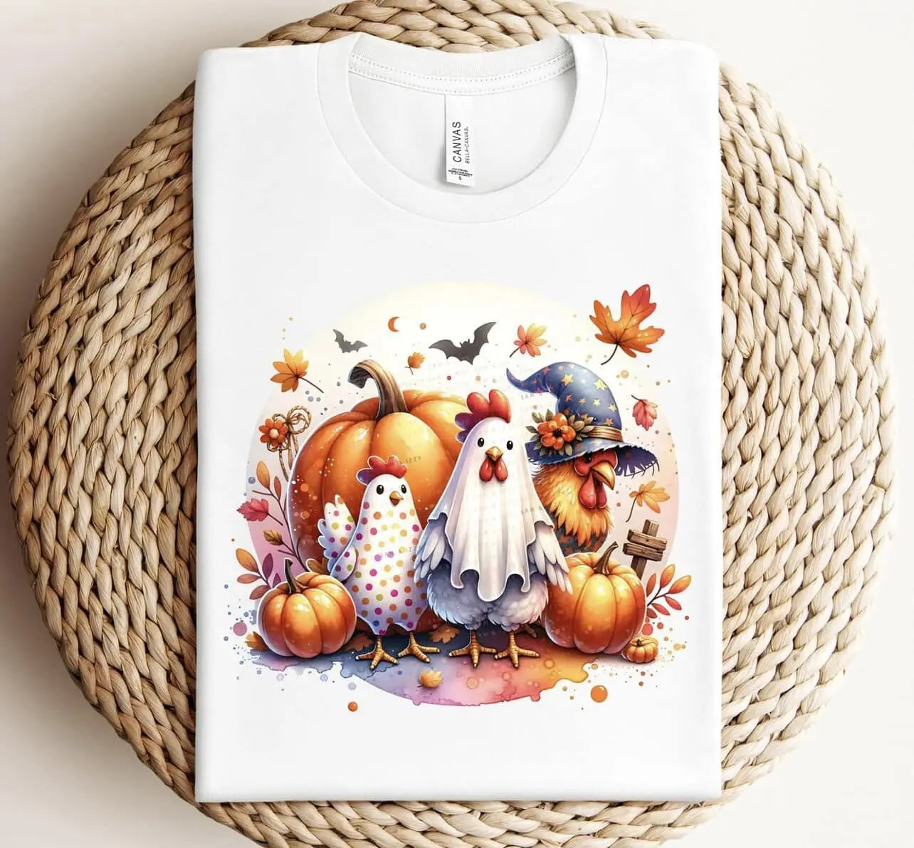 halloween chicken ghost - Branded By Barta