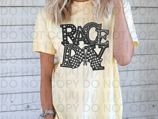 Race Day rhinestone - Branded By Barta