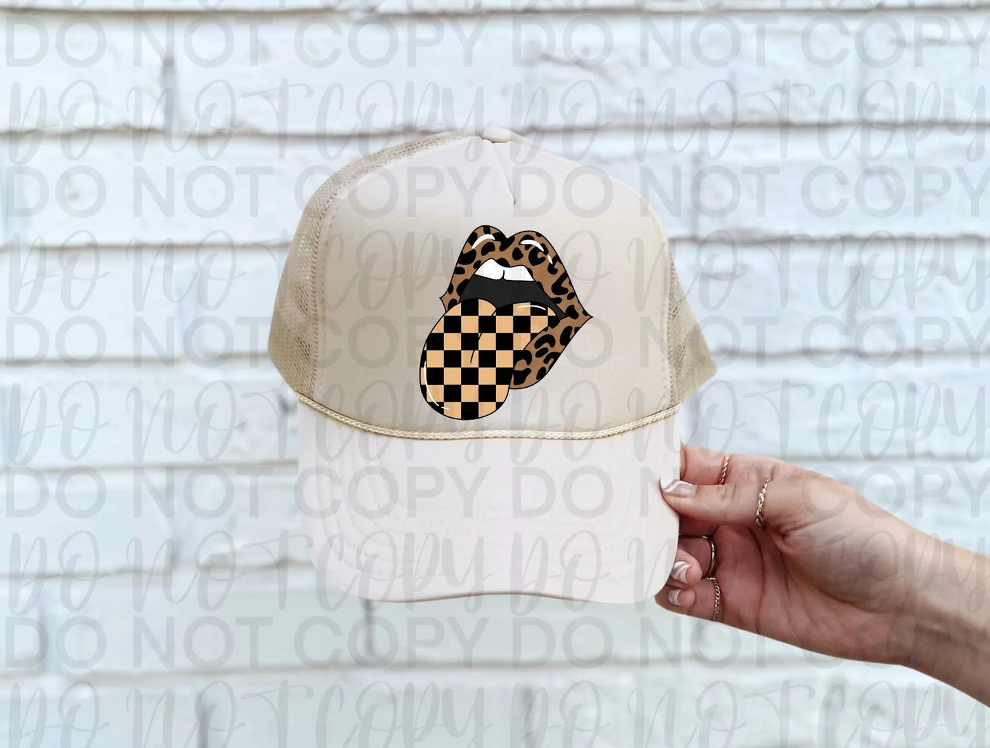 Checkered mouth - Branded By Barta
