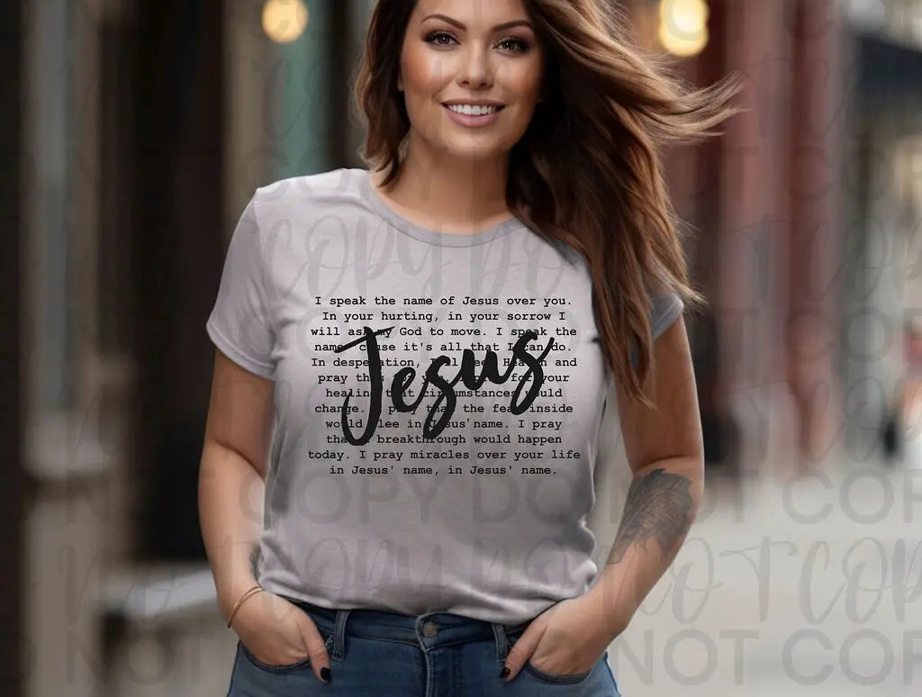 Jesus Wording - Branded By Barta