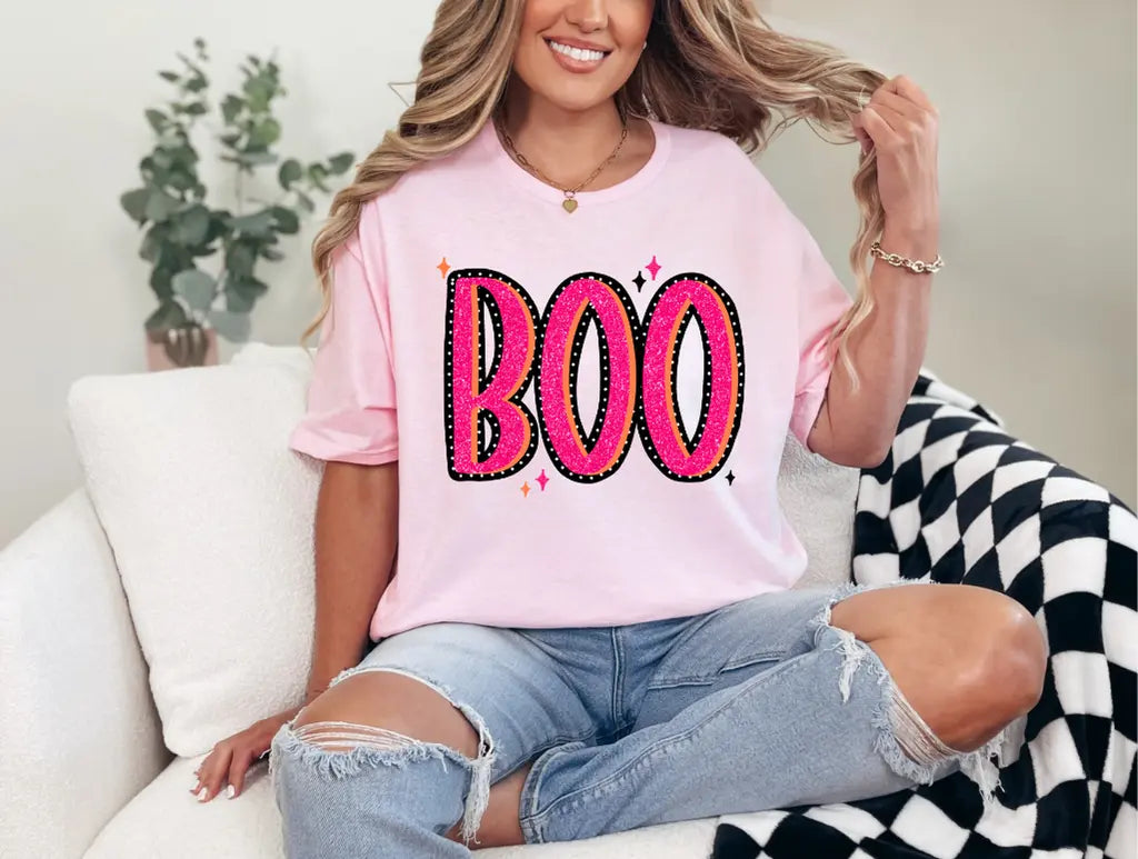 Boo Hot Pink Branded By Barta
