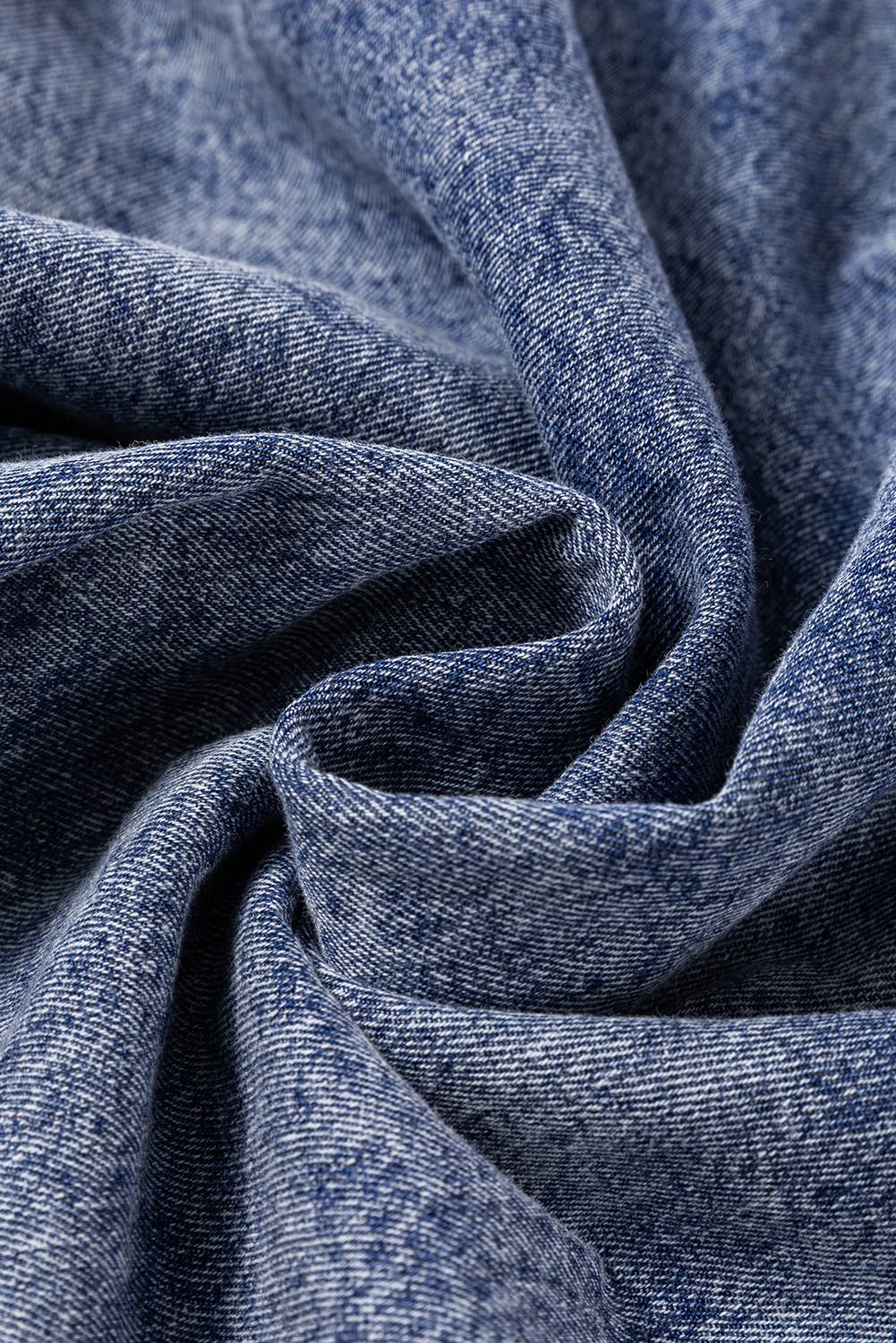 Denim Pearl Acid Wash Top - Branded By Barta