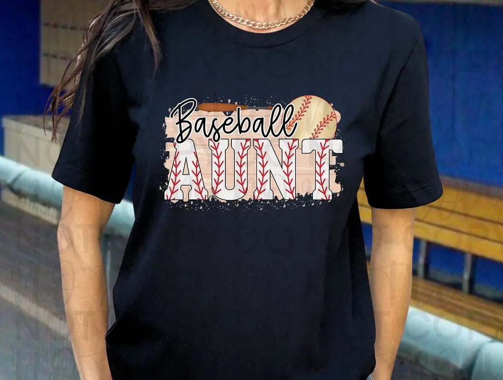 Baseball Aunt - Branded By Barta