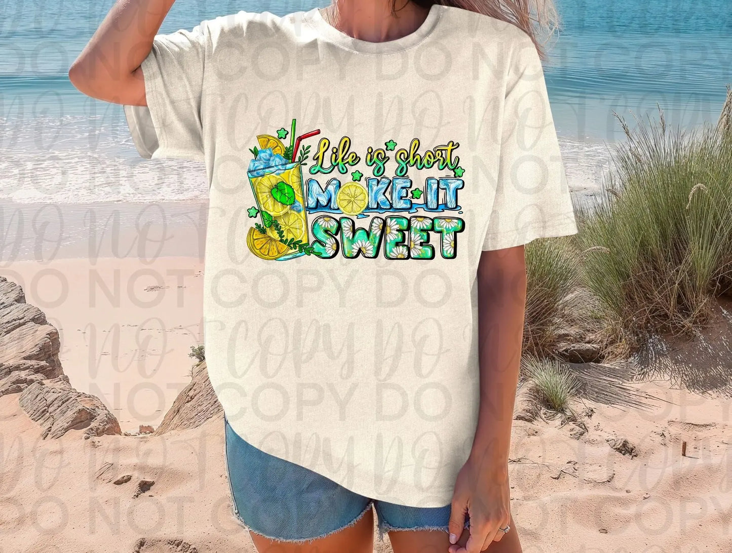 Life is short make it sweet - Branded By Barta
