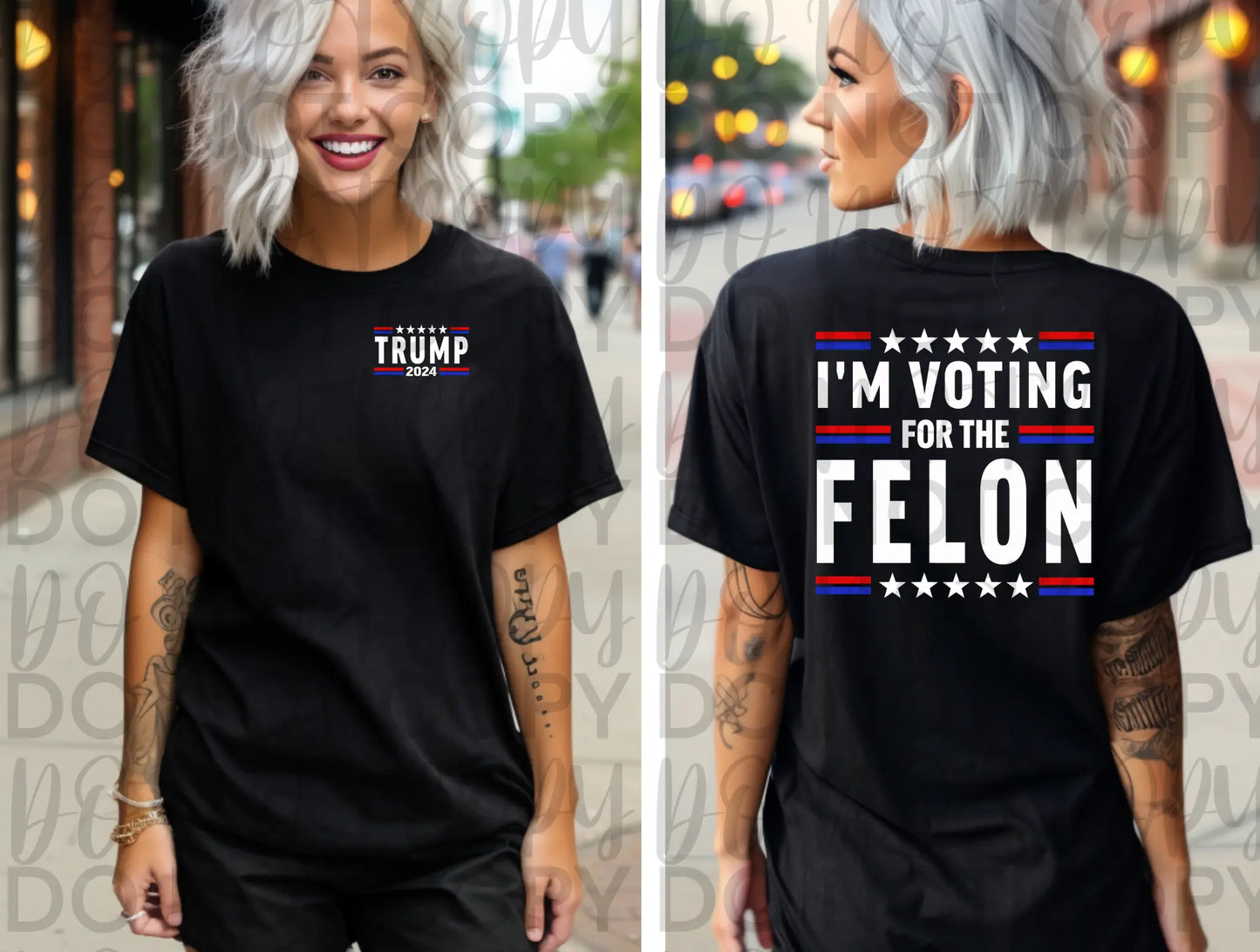 Voting For Felon - Branded By Barta
