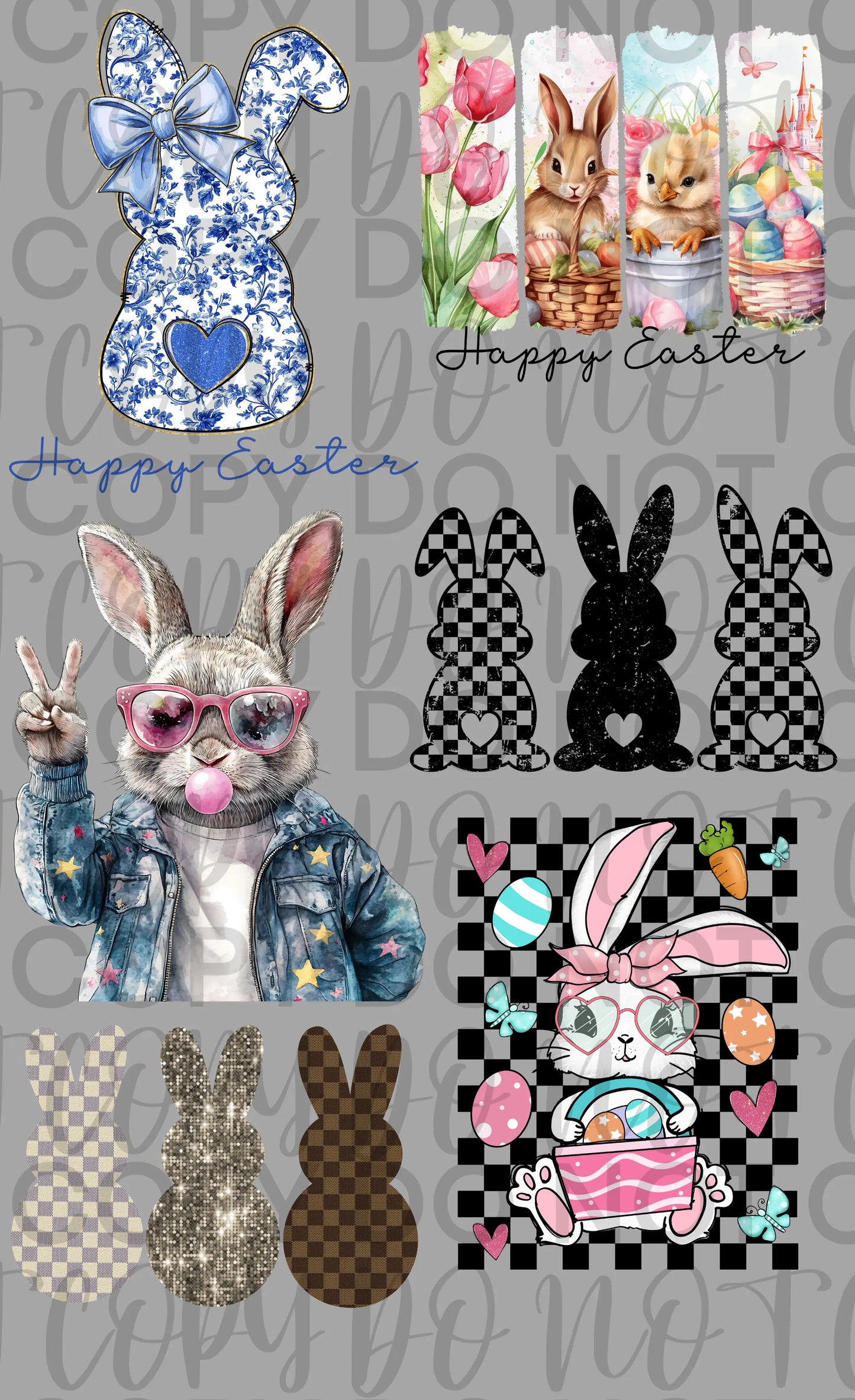 Easter Gang Sheet Mini - Branded By Barta