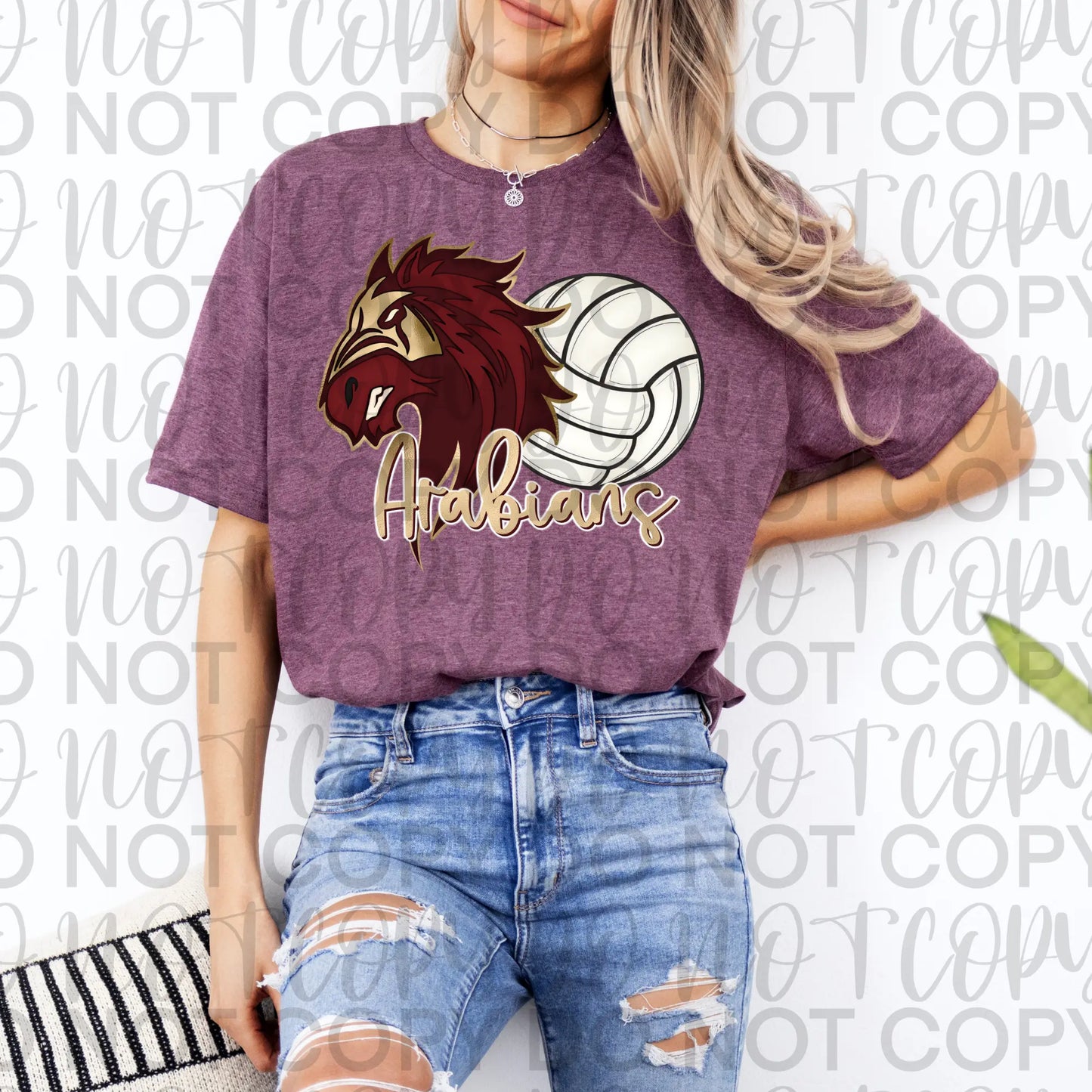 Arabians Volleyball Tee - Branded By Barta