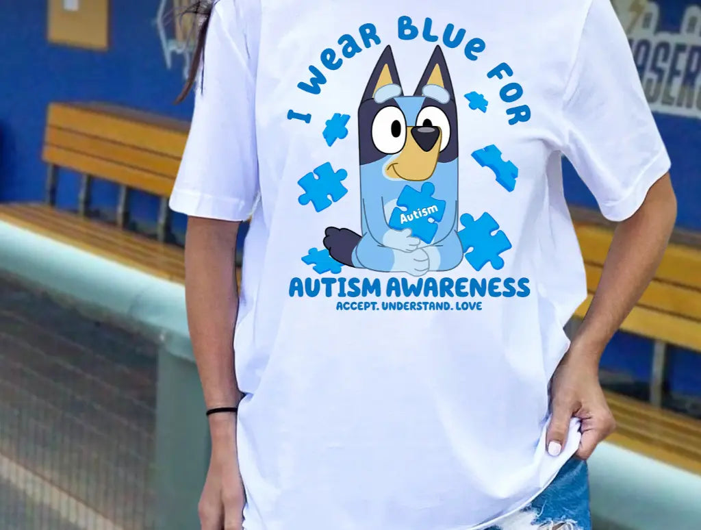 Bluey Wears Blue - Branded By Barta
