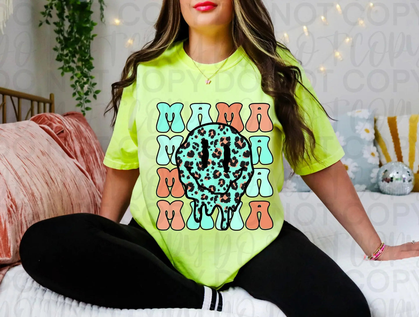 Stacked mama teal - Branded By Barta