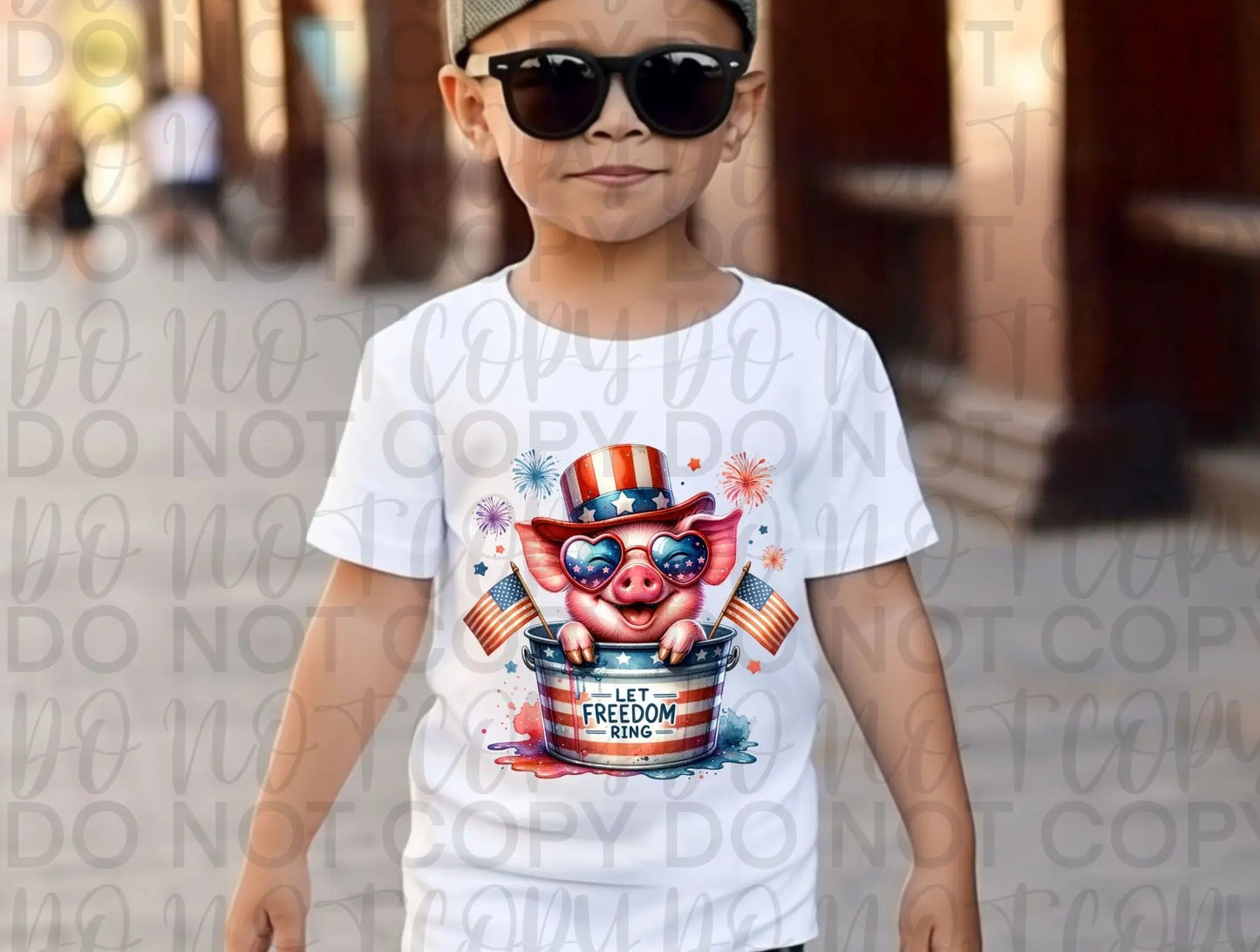 Pig 4th of July - Branded By Barta