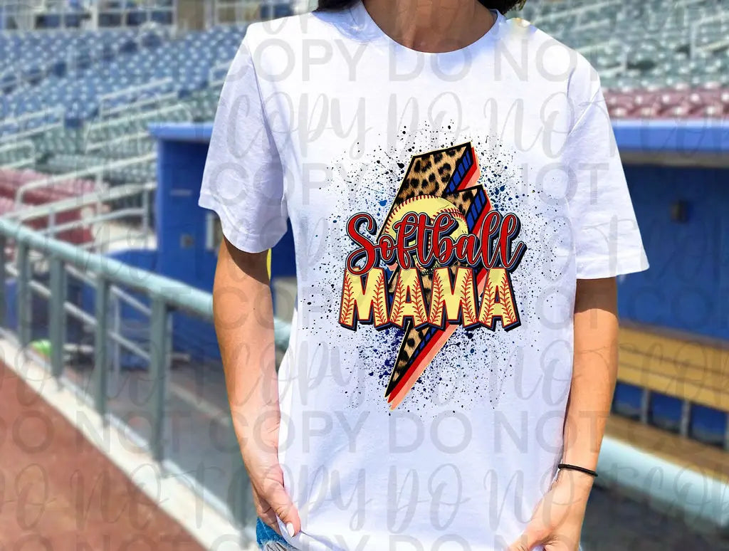 Softball Mama LB Leopard - Branded By Barta