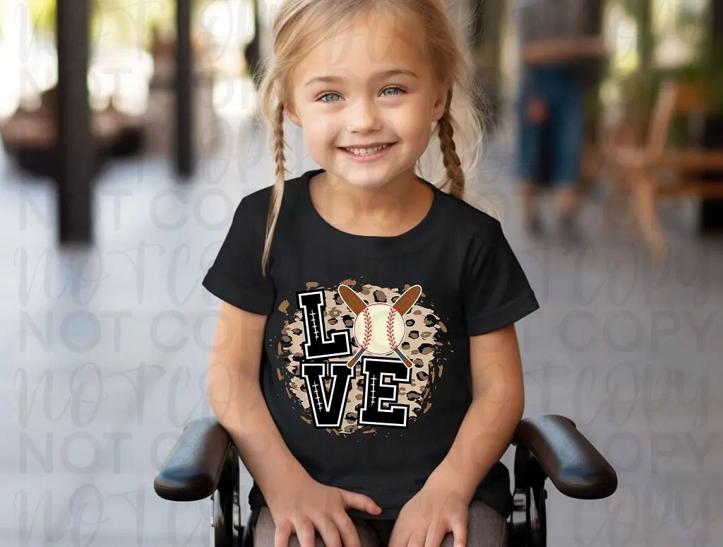 Love Baseball Leopard - Branded By Barta