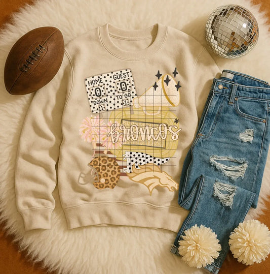 Preppy Broncos brandedbybarta