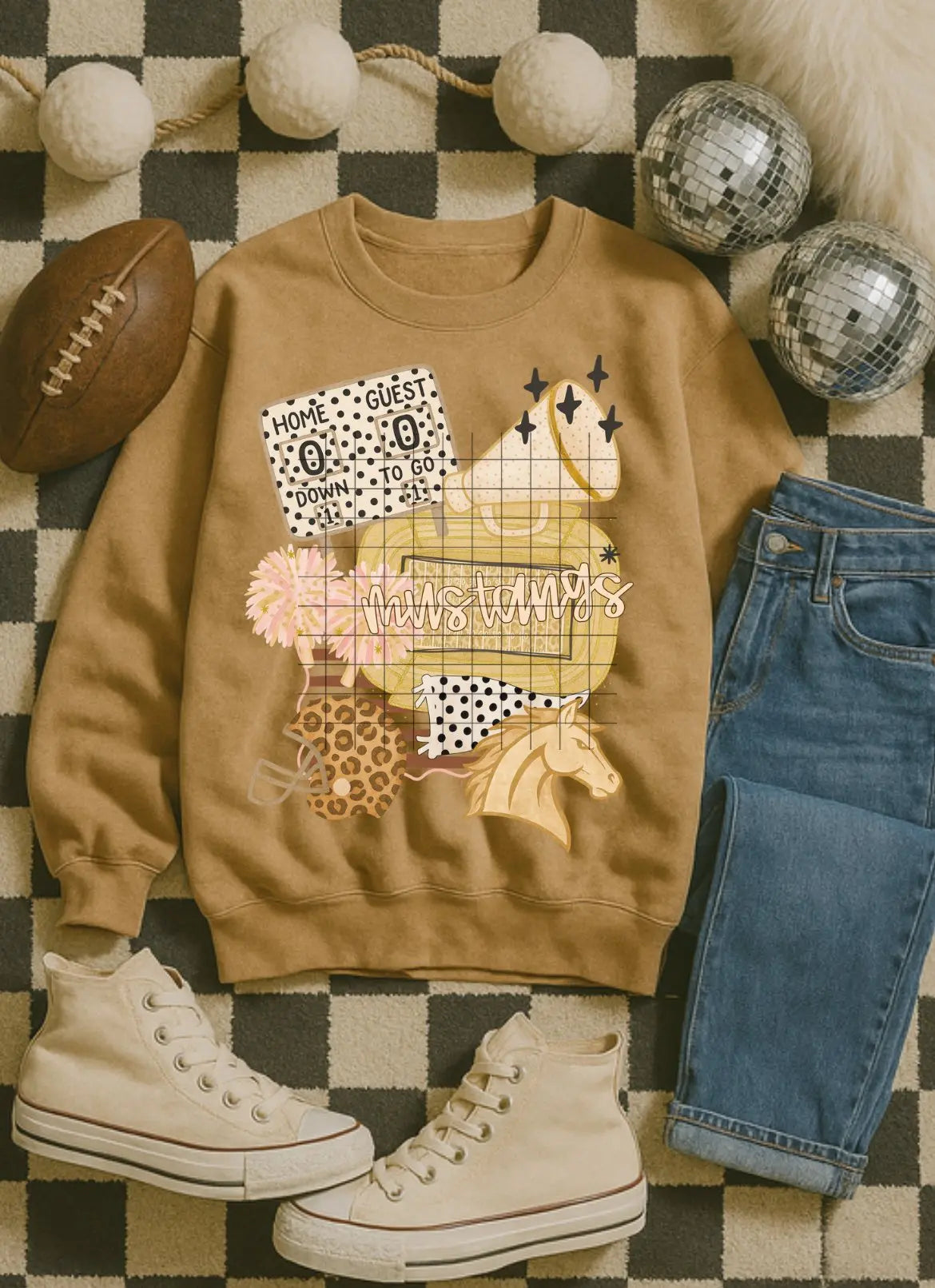 Preppy Mustangs brandedbybarta