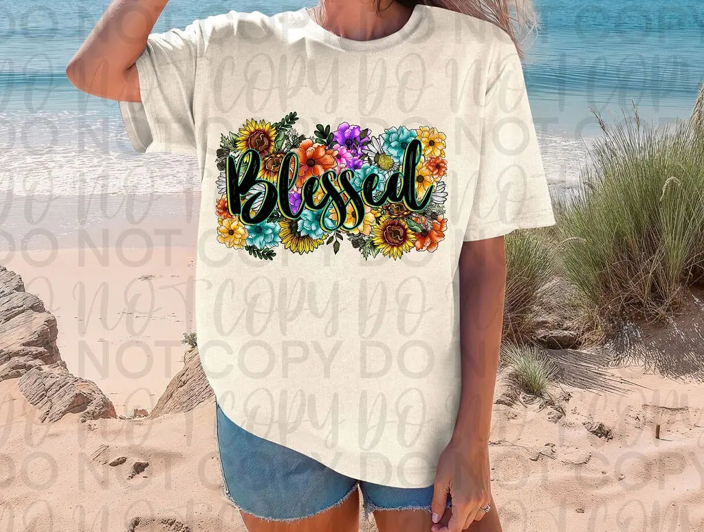 Blessed Sunflower - Branded By Barta