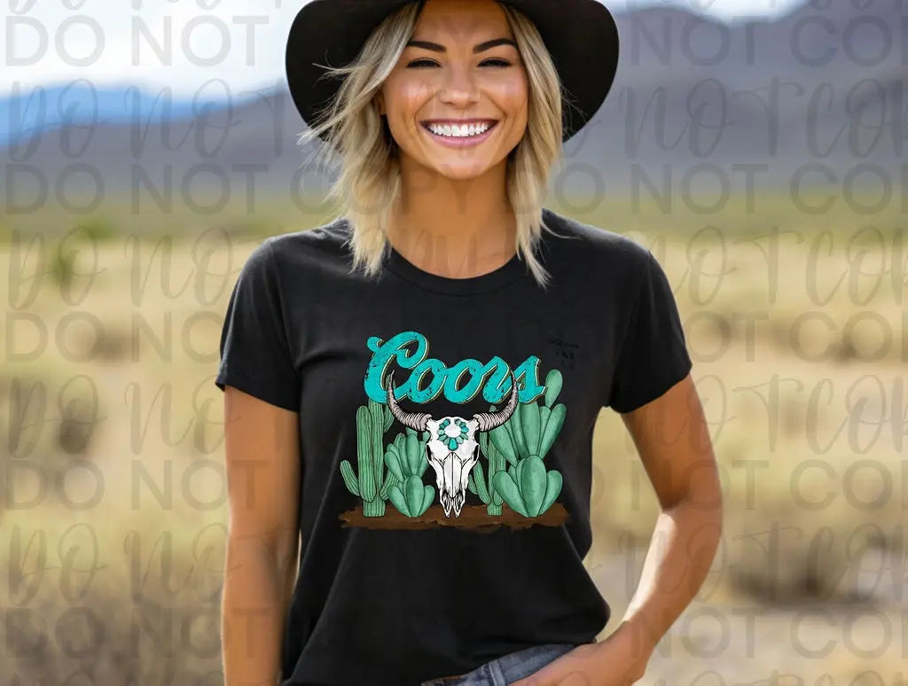 Coors Cow Skull - Branded By Barta