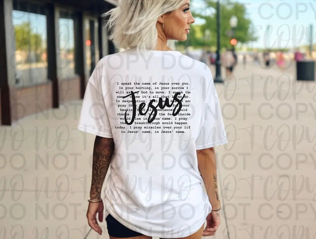 Jesus Wording - Branded By Barta