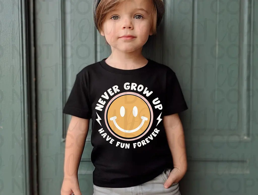 Never Grow Up - Branded By Barta
