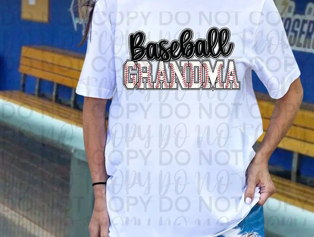 Baseball Grandma - Branded By Barta