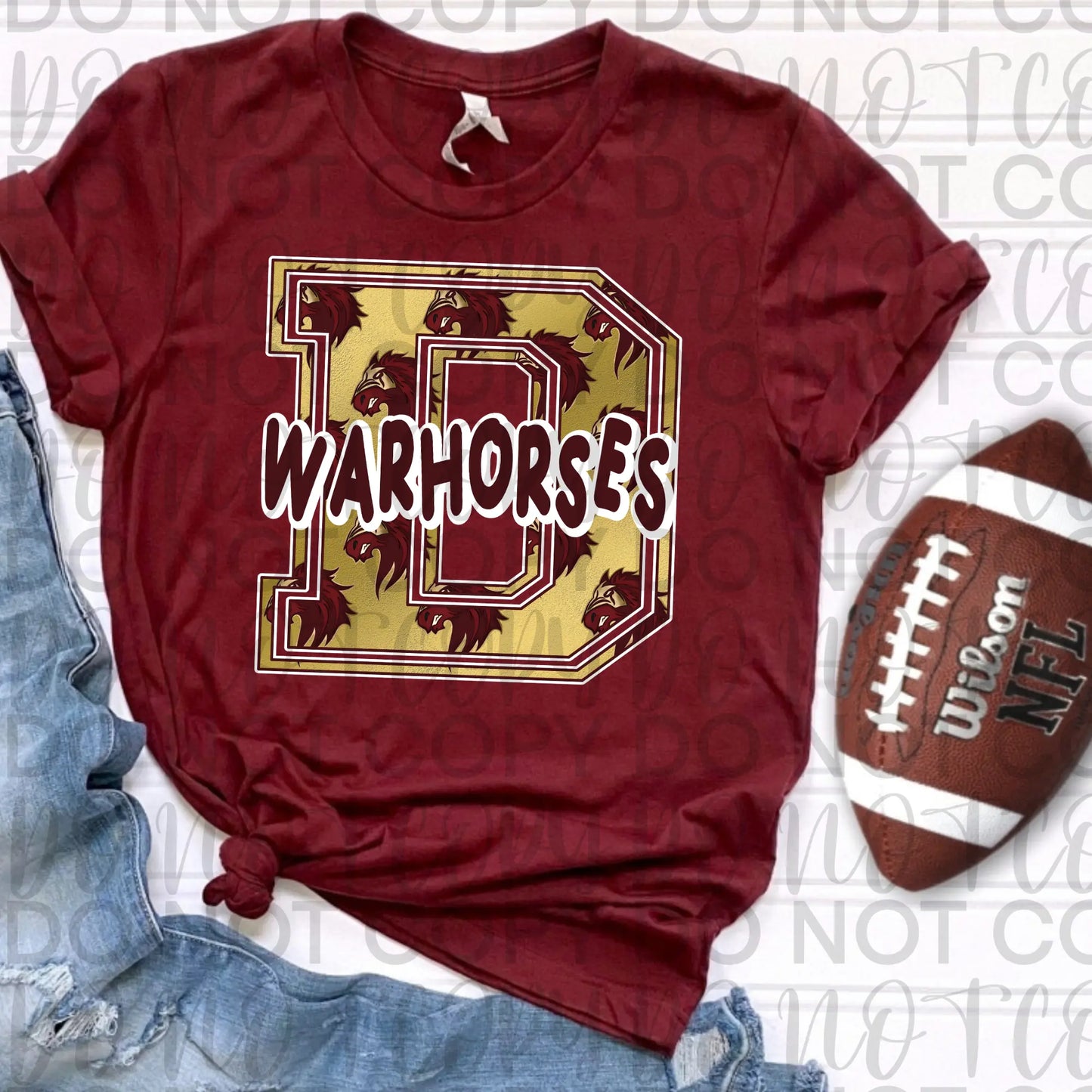 D Warhorses Tee - Branded By Barta