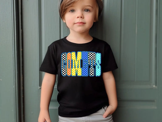 Checkered Colored Comets brandedbybarta