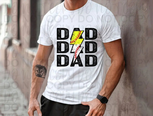 Dad Of Both LB - Branded By Barta