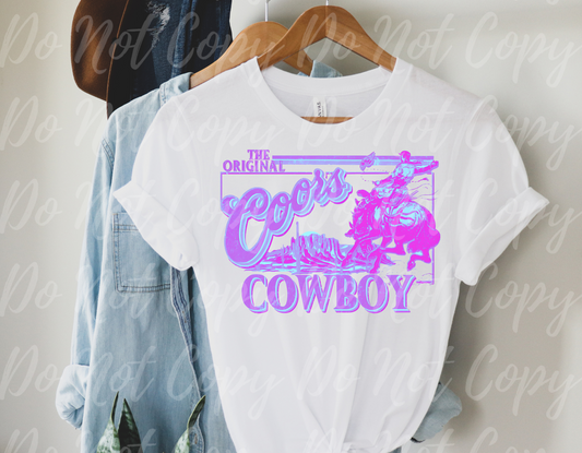 Coors Cowboy Purple/Blue