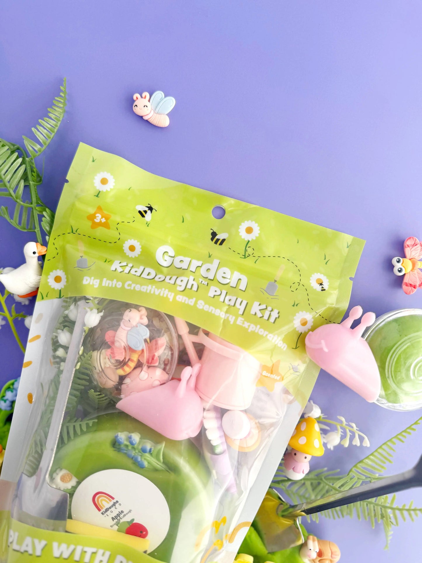 Garden KidDough Play Kit Earth Grown KidDoughs (KidDoughs by EGKD)