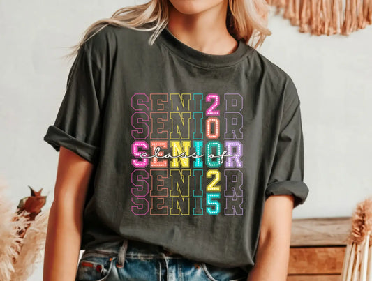 Senior 2025 Colorful - Branded By Barta