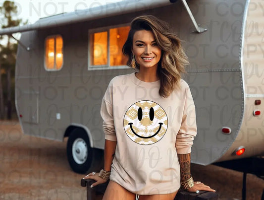 Aztec Smiley - Branded By Barta