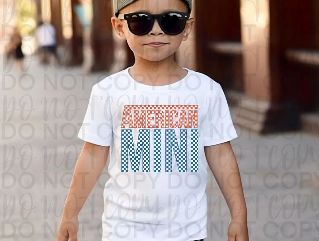 American Mini Checkered - Branded By Barta