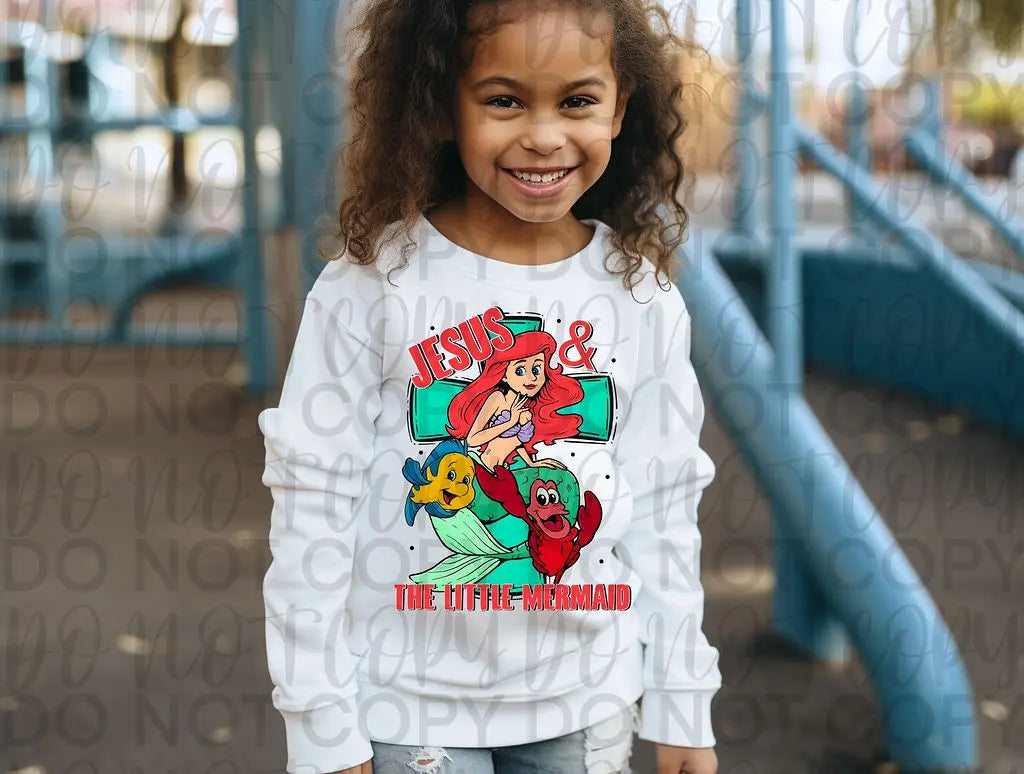 Jesus & The Little Mermaid - Branded By Barta