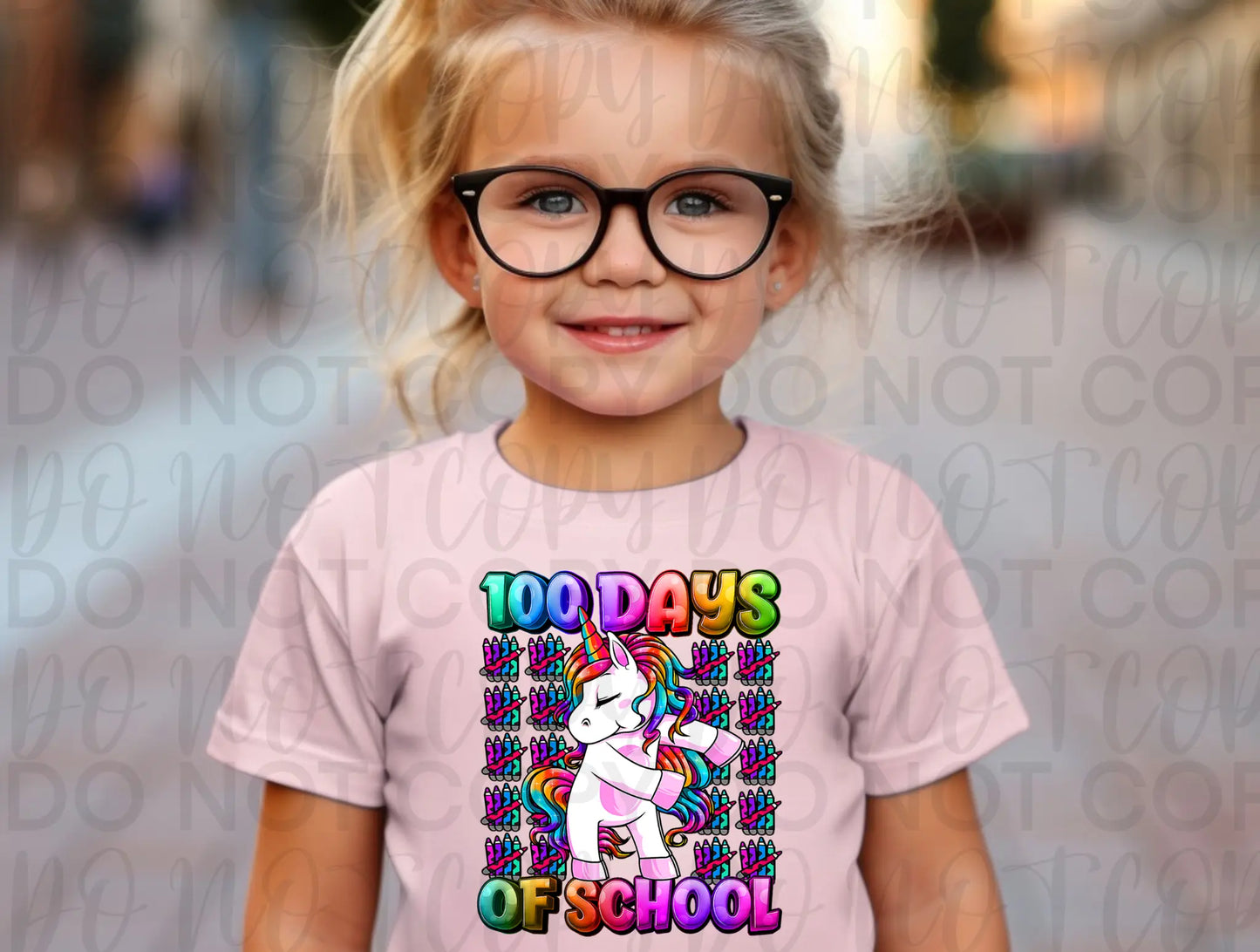 100 Days Of School Unicorn