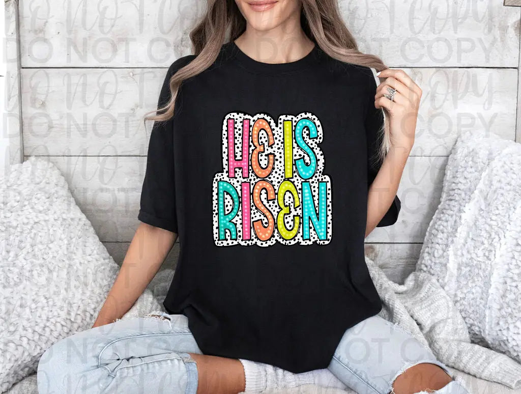 He Is Risen Neon