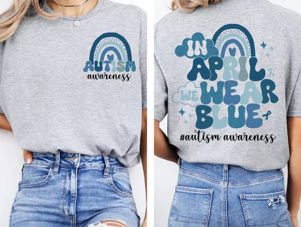 In April We Wear Blue - Branded By Barta