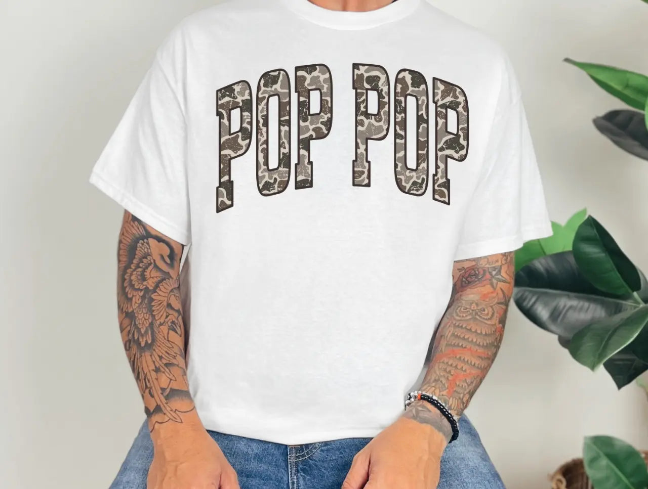 Camo Pop Pop brandedbybarta