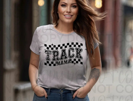 Track Mama Distressed - Branded By Barta